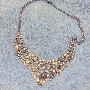 Vintage statement necklace costume jewelry